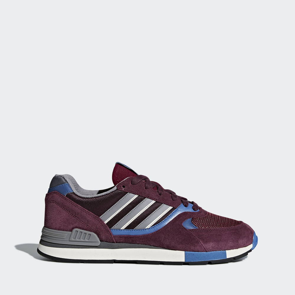 Adidas Quesence - Originals ανδρικα - Μπορντο/Μπλε/Μαυρα,Μέγεθος: EU 36 – 54 2/3 (724ICAYG)